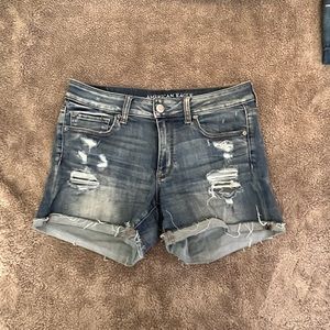 American Eagle super stretch jean shorts